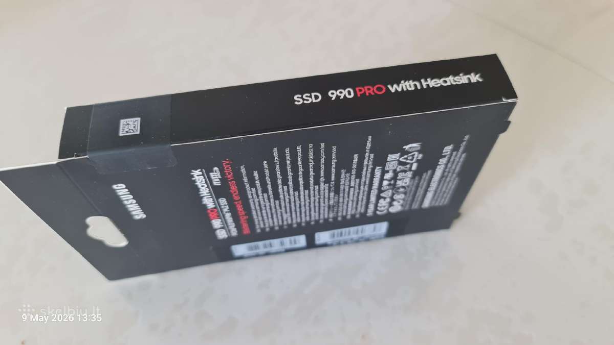Samsung 990 Pro 4tb su aušintuvu - nuotraukos Nr. 2