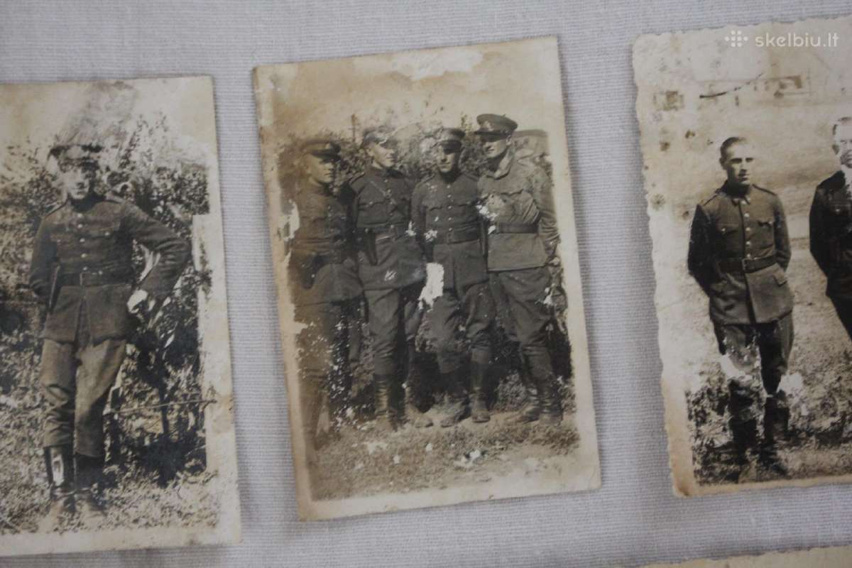 Vilniaus savisaugos policijos bataliono foto 1942m - nuotraukos Nr. 9