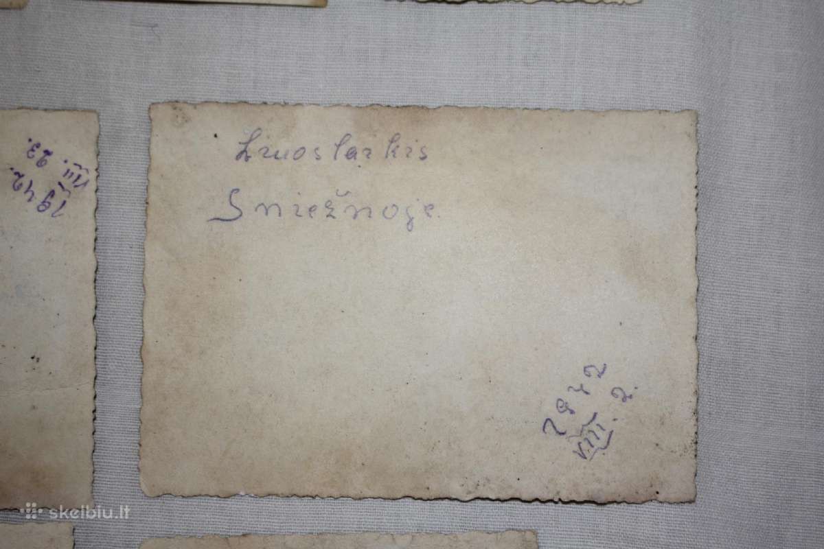 Vilniaus savisaugos policijos bataliono foto 1942m - nuotraukos Nr. 14