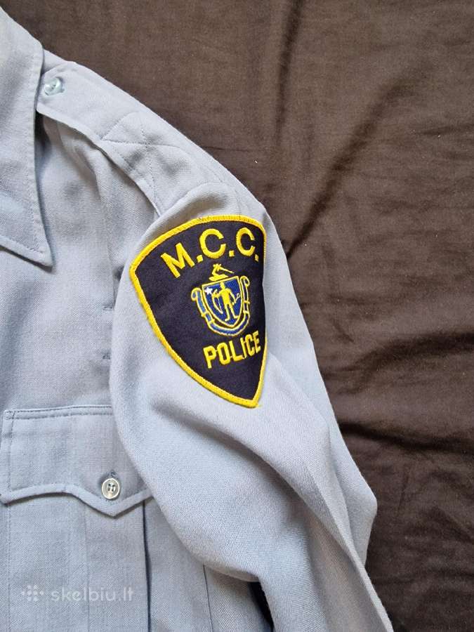 Originalūs JAV policijos marškiniai „Flying Cross“