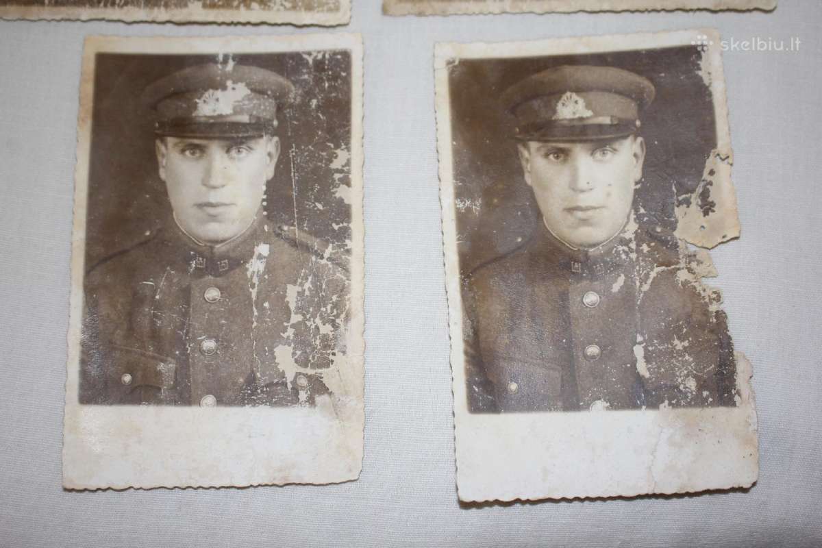 Vilniaus savisaugos policijos bataliono foto 1942m - nuotraukos Nr. 3