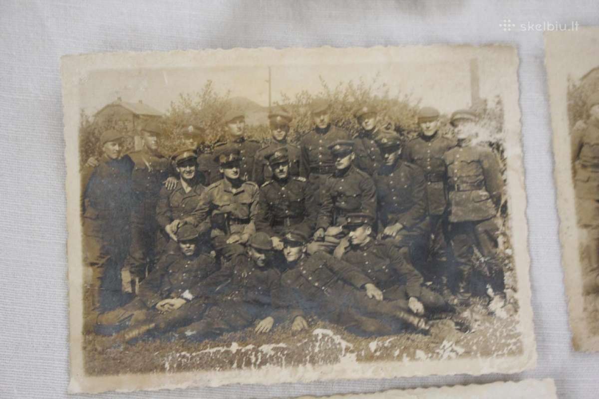 Vilniaus savisaugos policijos bataliono foto 1942m - nuotraukos Nr. 5