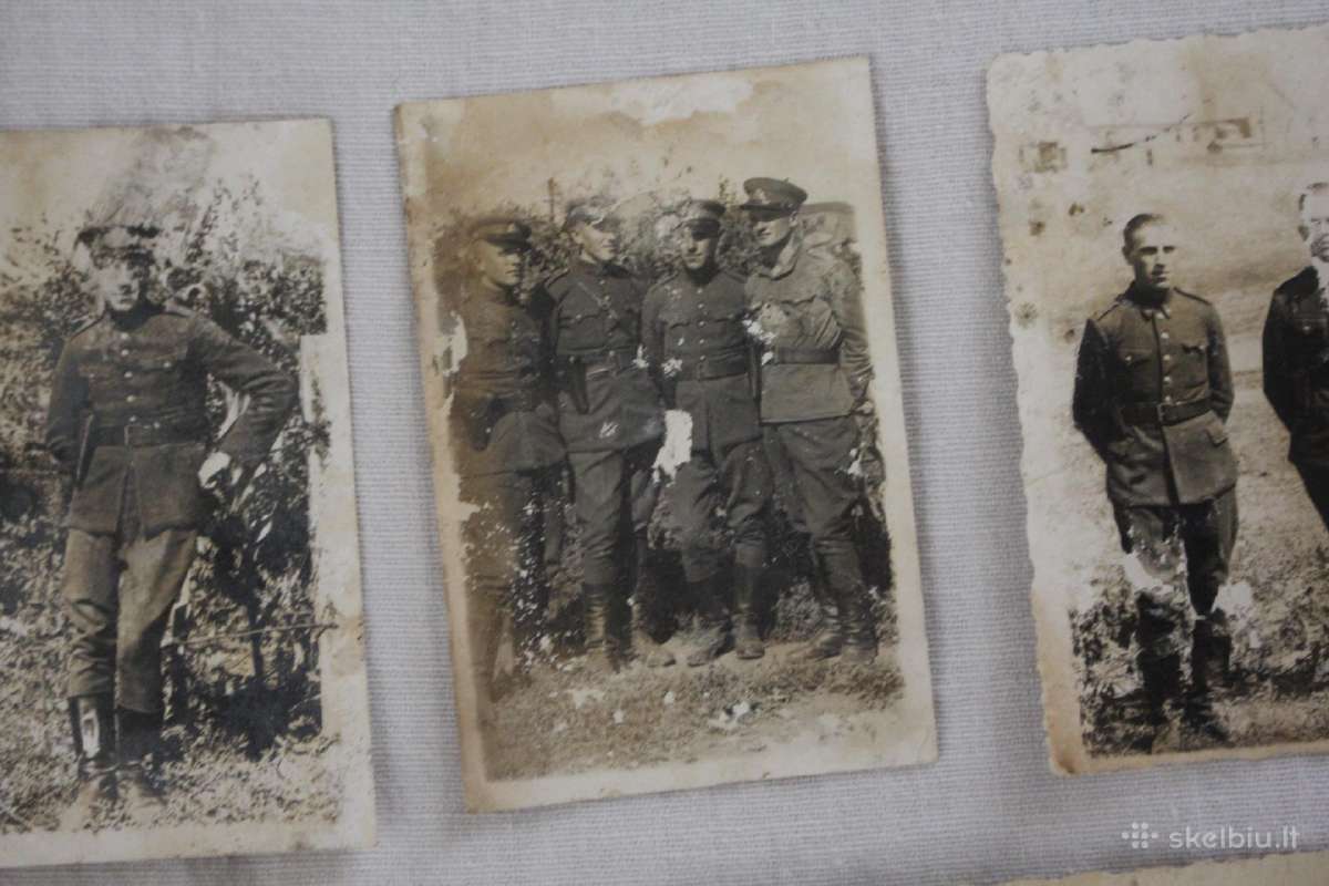 Vilniaus savisaugos policijos bataliono foto 1942m - nuotraukos Nr. 9