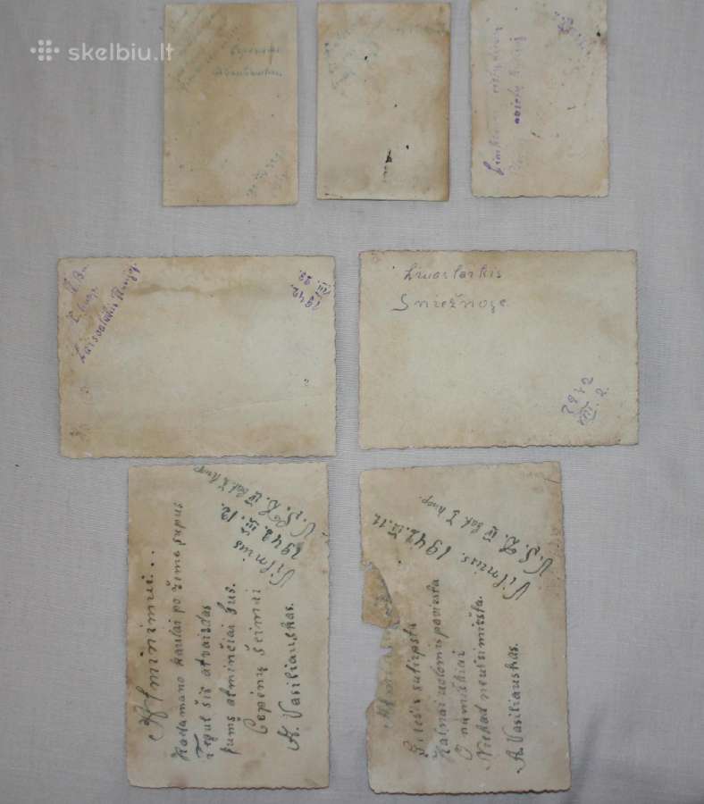 Vilniaus savisaugos policijos bataliono foto 1942m - nuotraukos Nr. 11