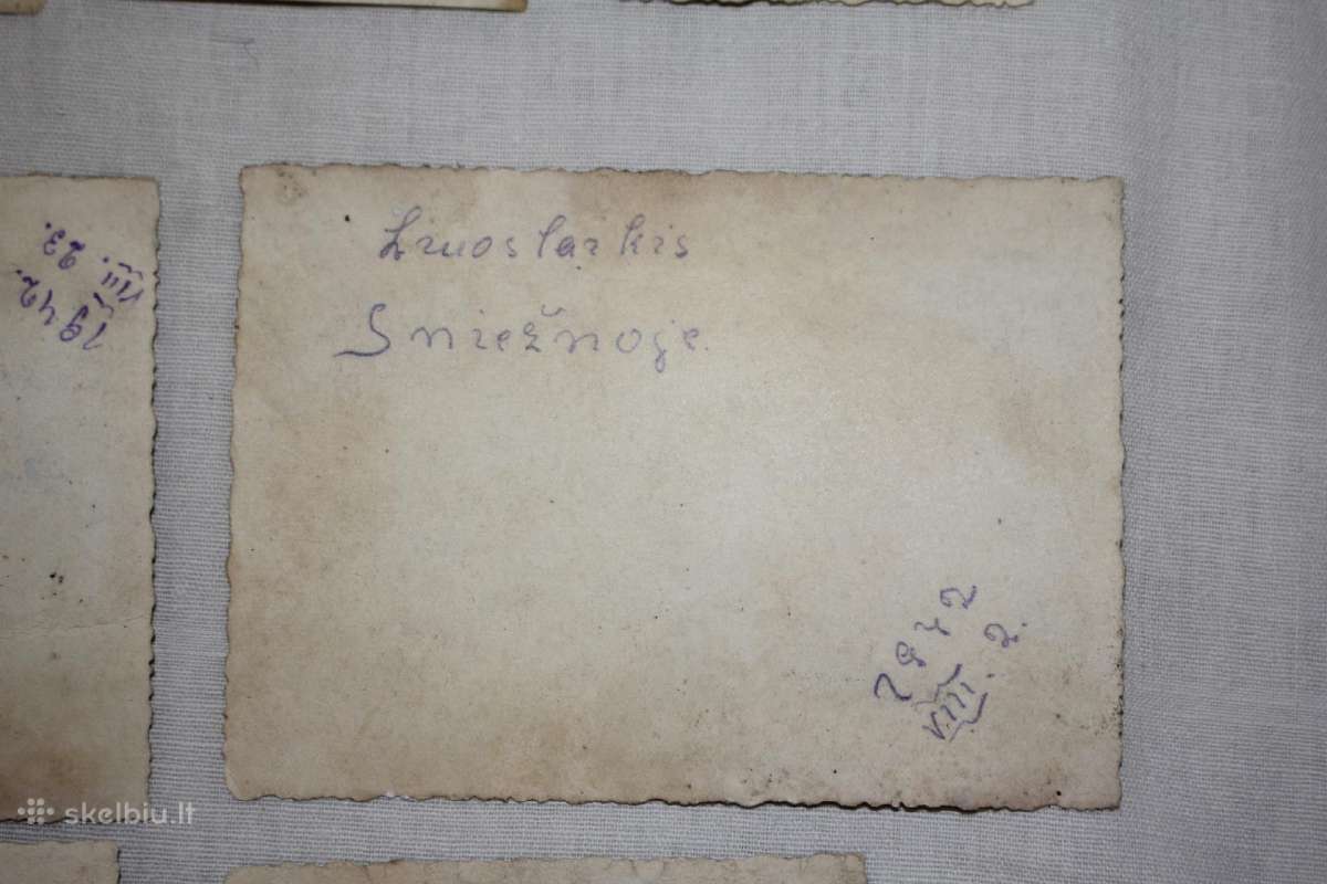 Vilniaus savisaugos policijos bataliono foto 1942m - nuotraukos Nr. 14