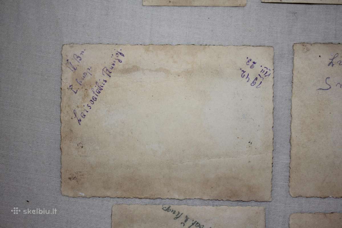 Vilniaus savisaugos policijos bataliono foto 1942m - nuotraukos Nr. 15