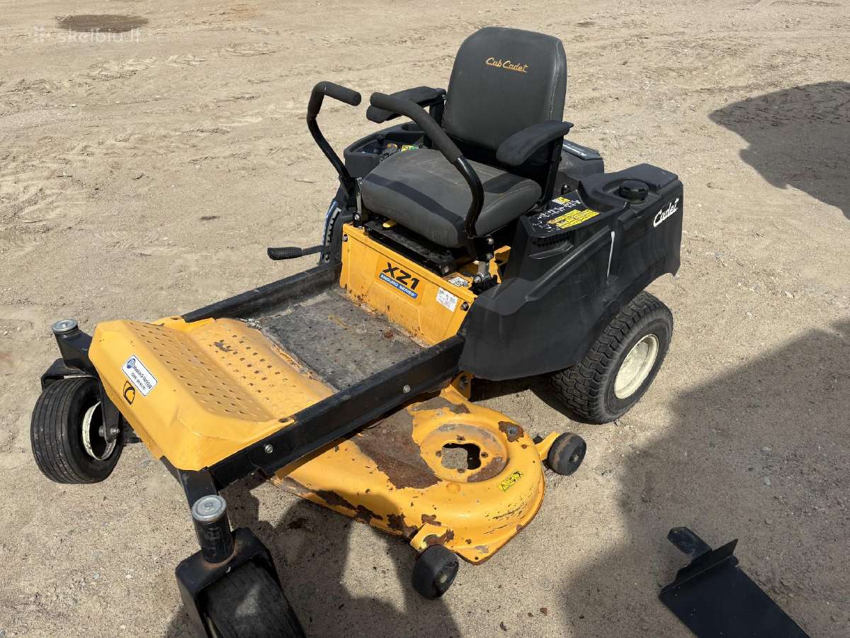 Nulinio apsisukimo vejos traktoriukas cub cadet - nuotraukos Nr. 3