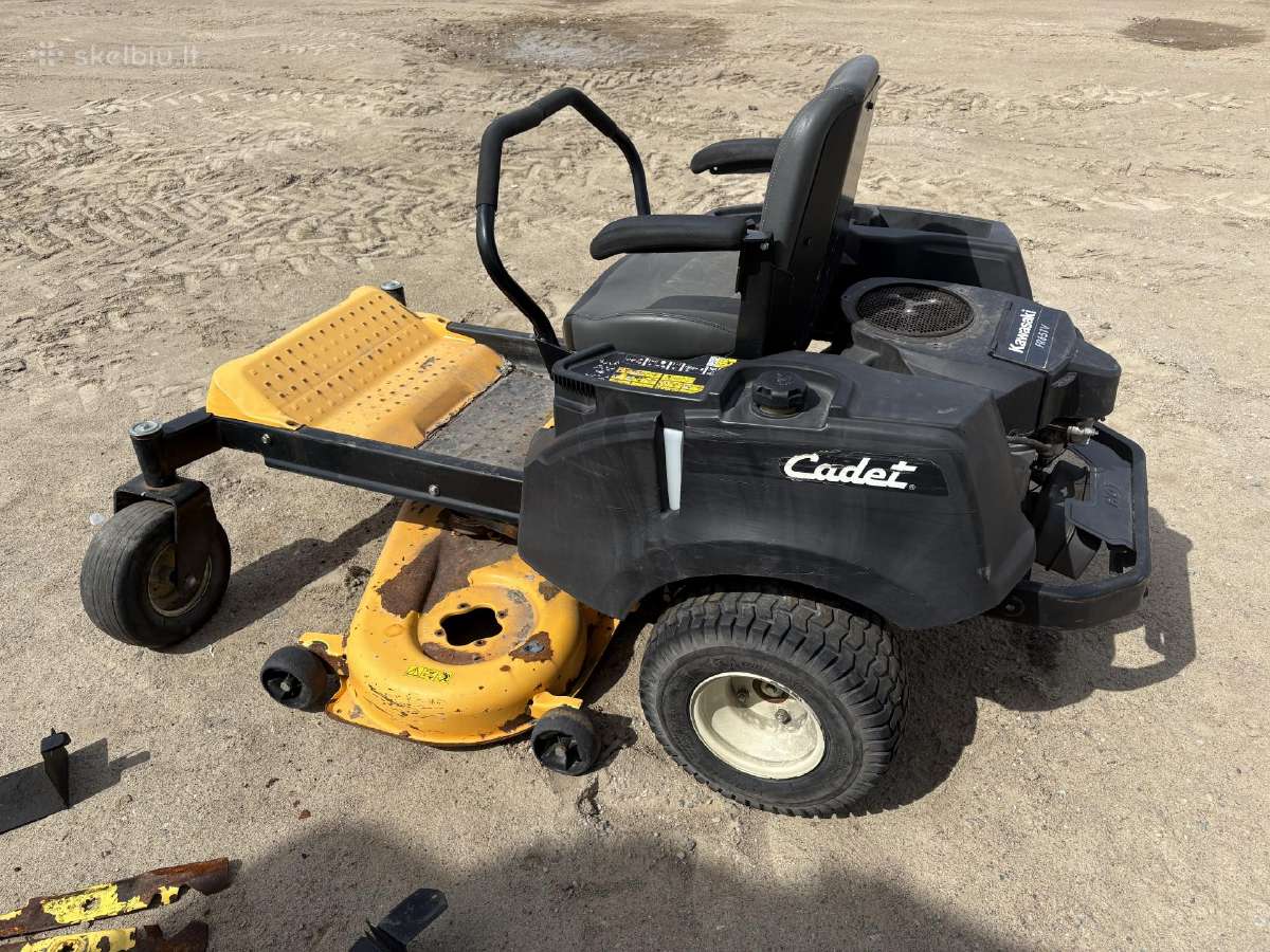 Nulinio apsisukimo vejos traktoriukas cub cadet - nuotraukos Nr. 5