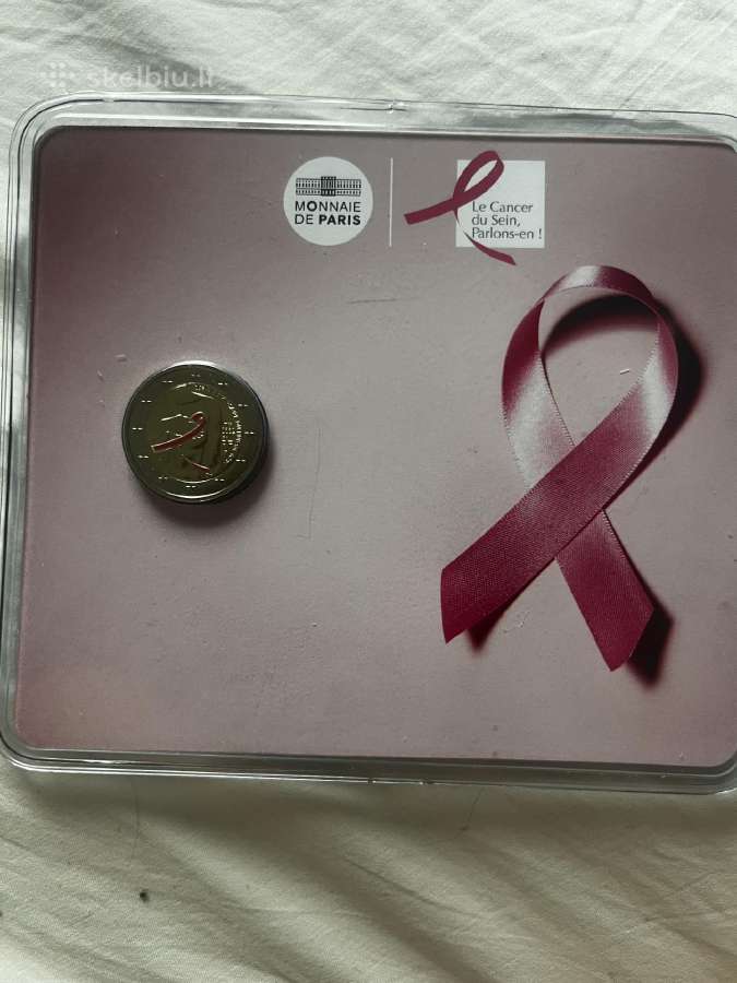 2017 France 2 Euro coincard coloured