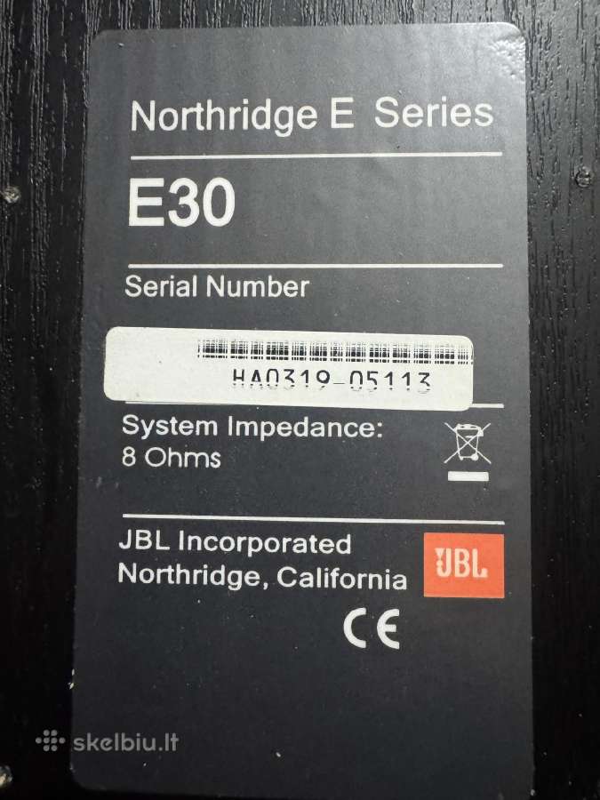 Parduodamos surroundines koloneles Jbl E30 - nuotraukos Nr. 4