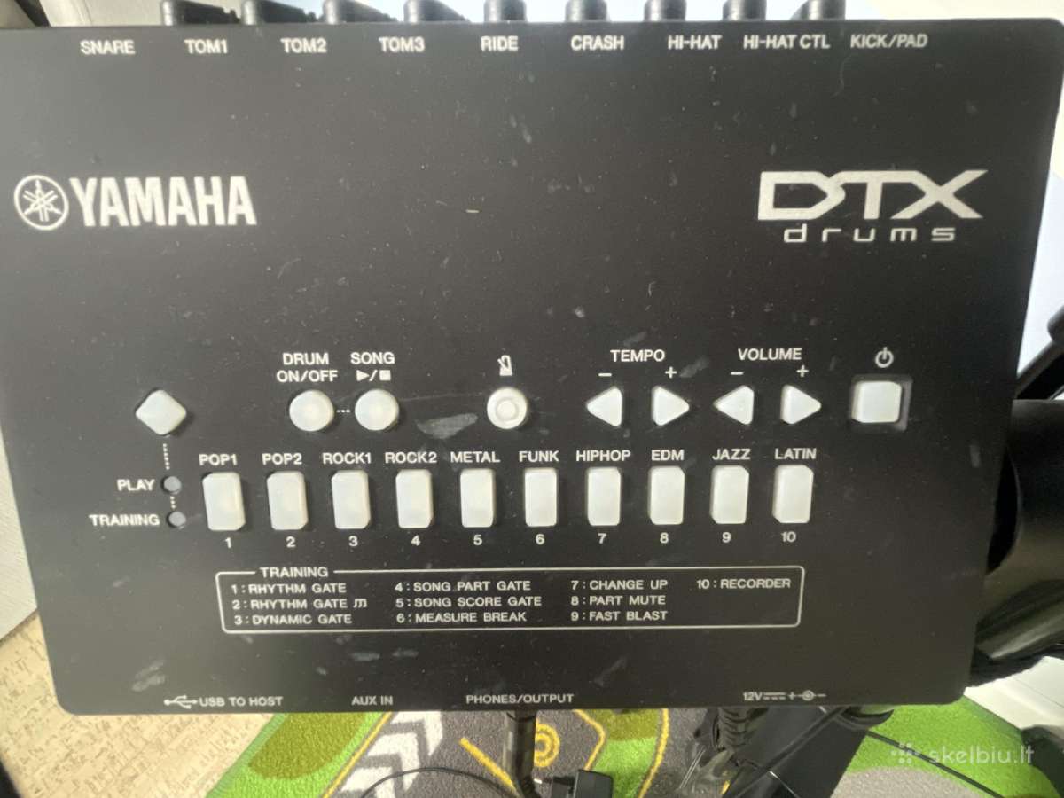 Elektroniniai Yamaha Dtx būgnai