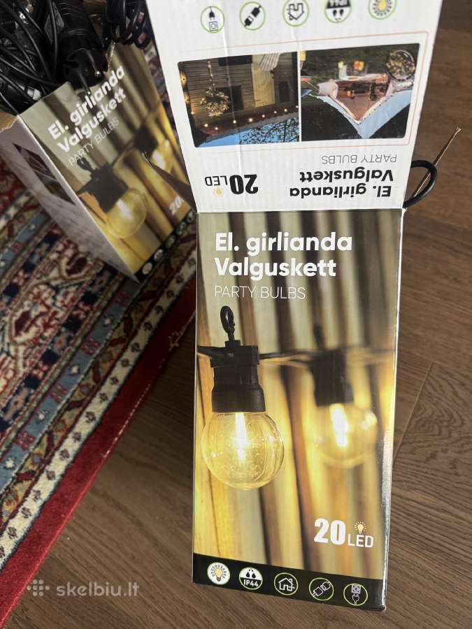 Girliandos lemputės - nuotraukos Nr. 2