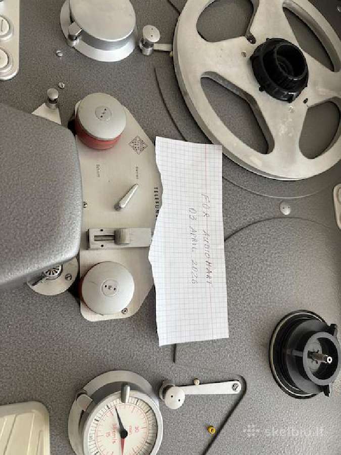 Telefunken M10 Lempinis studijinis masterinis magn - nuotraukos Nr. 15