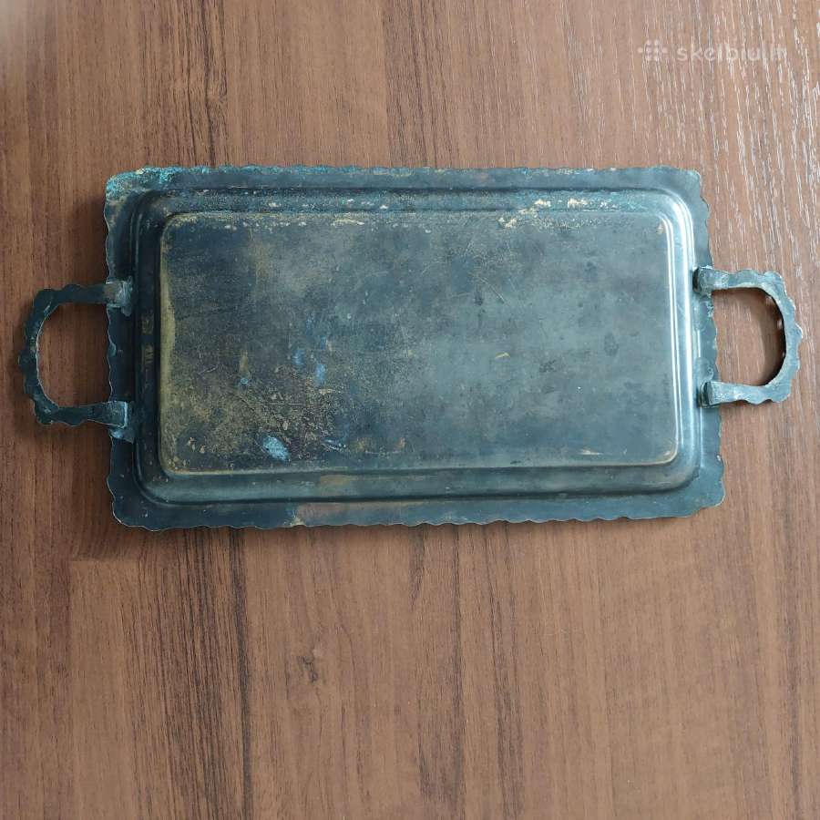 Raštuotas varinis padėklas iš Egipto - nuotraukos Nr. 3