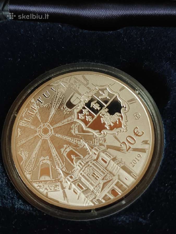 20 eurų moneta - Sapiegų rūmai - nuotraukos Nr. 2
