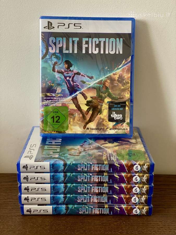Nauji, neišpakuoti Split Fiction Ps5 žaidimai