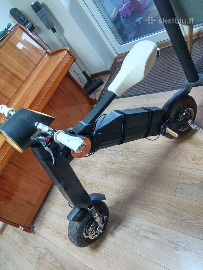 60v3200w custom built elektrinis paspirtukas - nuotraukos Nr. 2