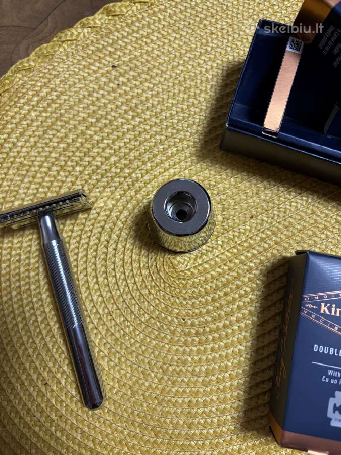 King C. Gillette Double Edge klasikinis skustuvas - nuotraukos Nr. 2