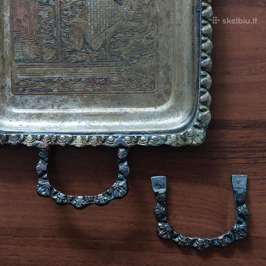 Raštuotas varinis padėklas iš Egipto - nuotraukos Nr. 20
