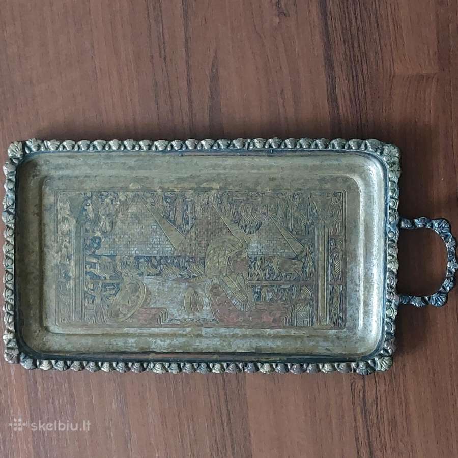 Raštuotas varinis padėklas iš Egipto - nuotraukos Nr. 24