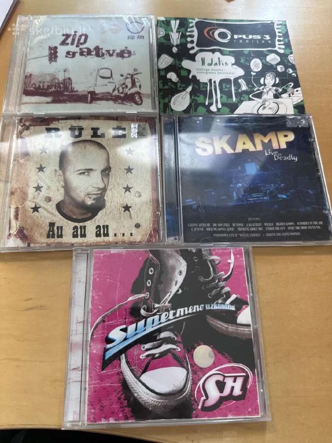 Lietuviškų CD rinkinukas