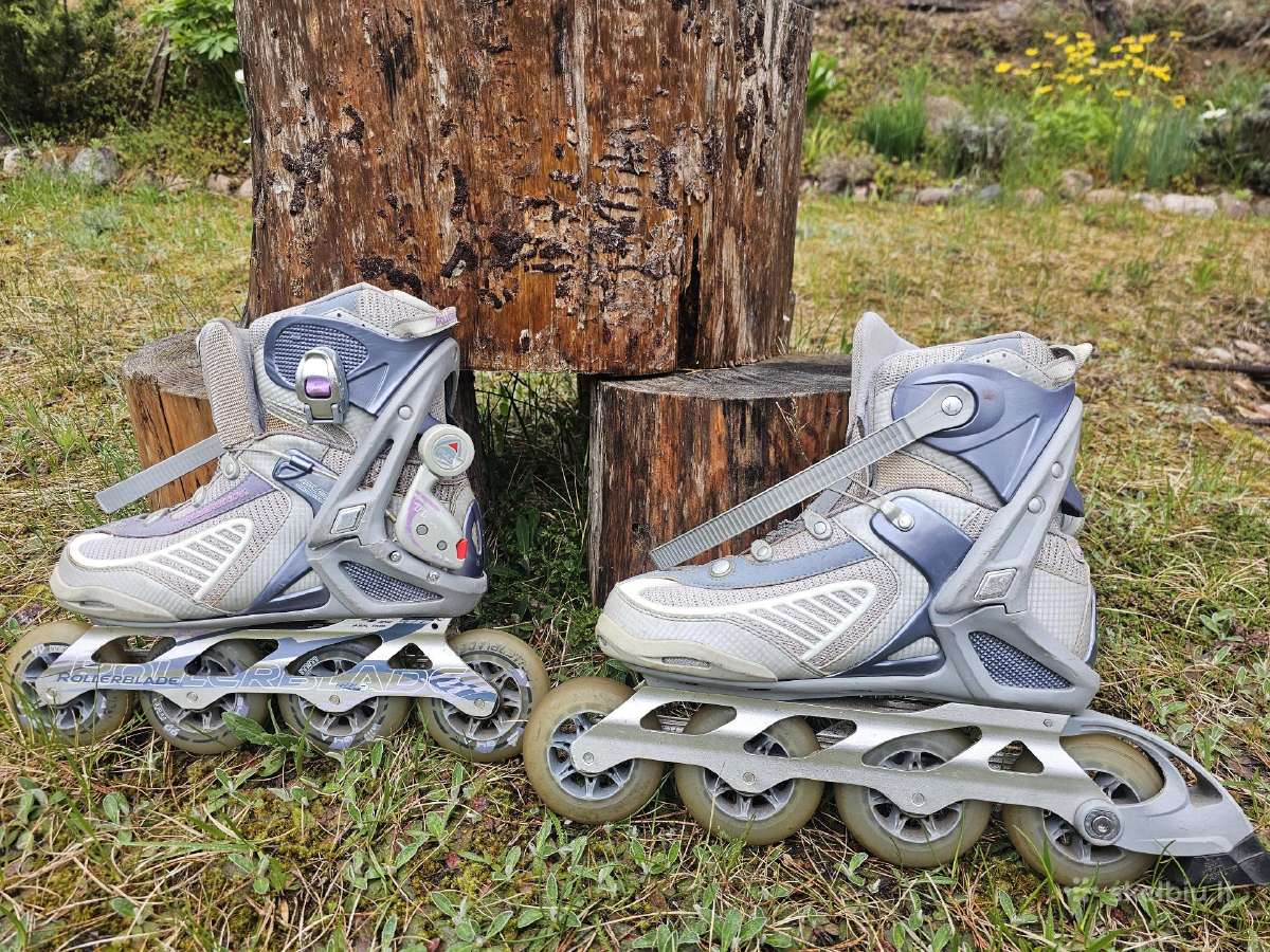 Rollerblade puikios būklės riedučiai