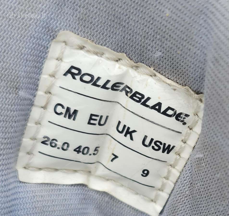Rollerblade puikios būklės riedučiai - nuotraukos Nr. 2