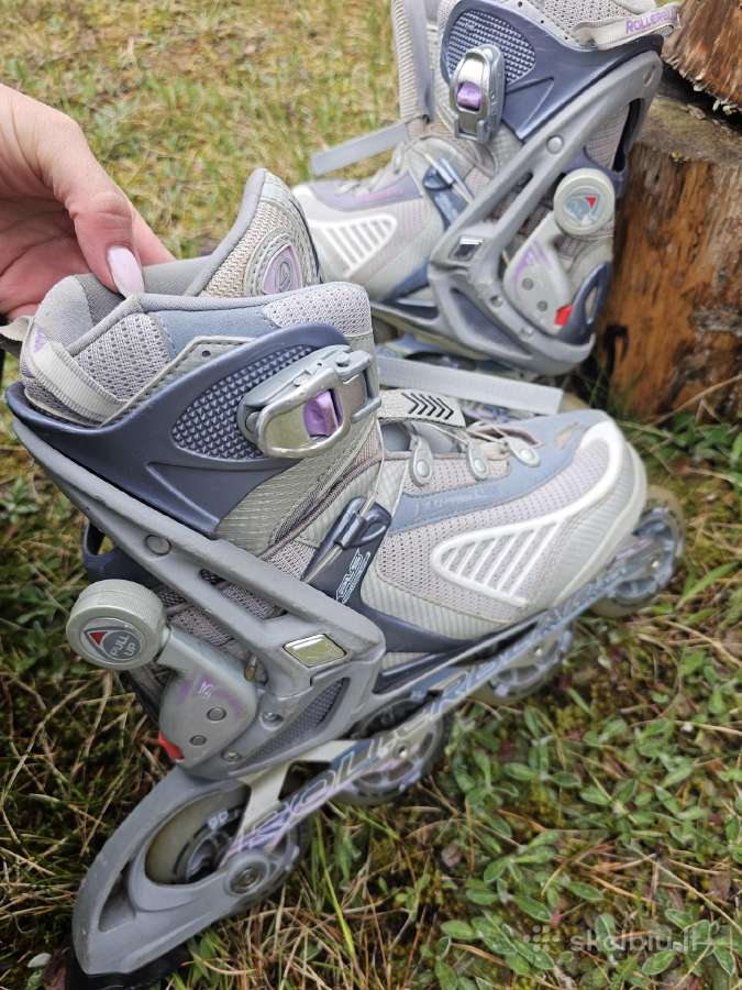 Rollerblade puikios būklės riedučiai - nuotraukos Nr. 4