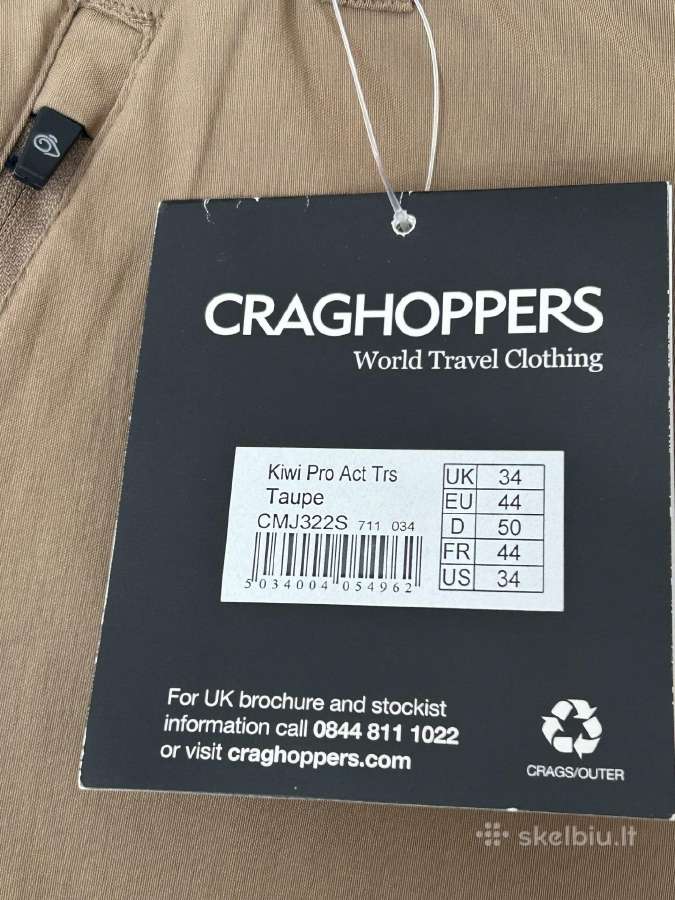 Craghoppers kelnės - nuotraukos Nr. 6