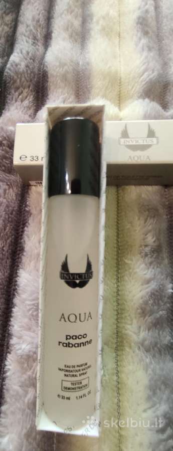 Paco Rabanne Invictus Aqua kvepalai 33 ml vyrams