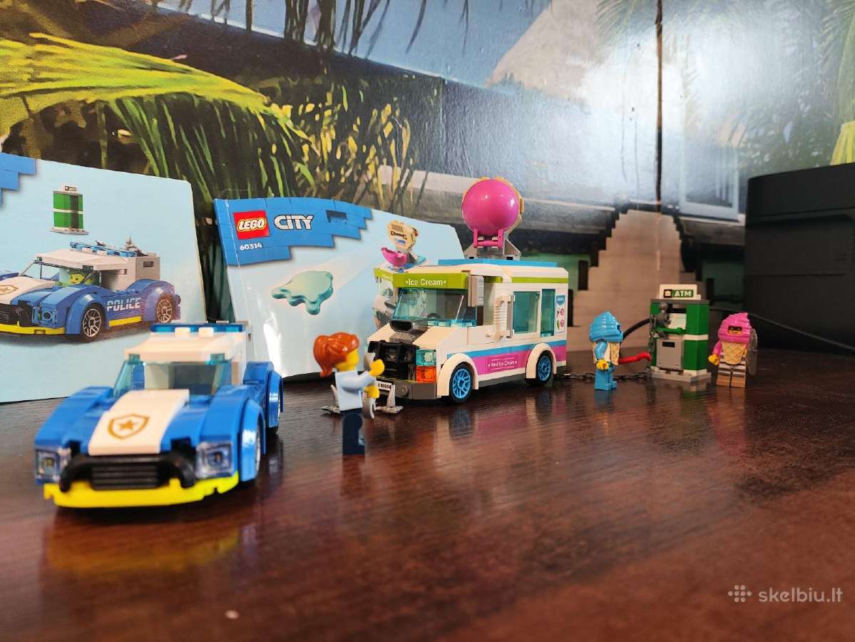 Lego City 60314 Ledų sunkvežimio policijos gaudynė - nuotraukos Nr. 2