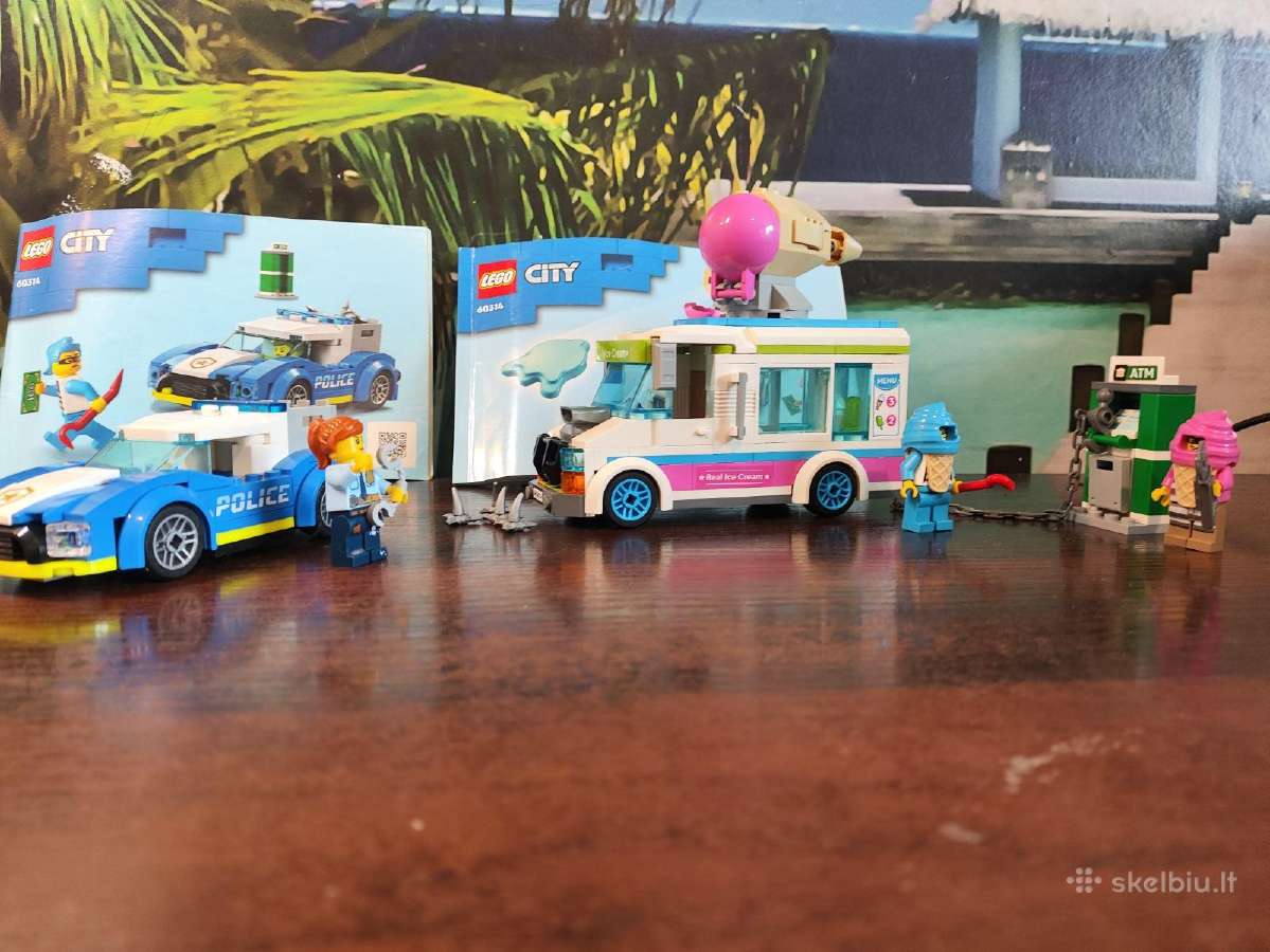 Lego City 60314 Ledų sunkvežimio policijos gaudynė - nuotraukos Nr. 3