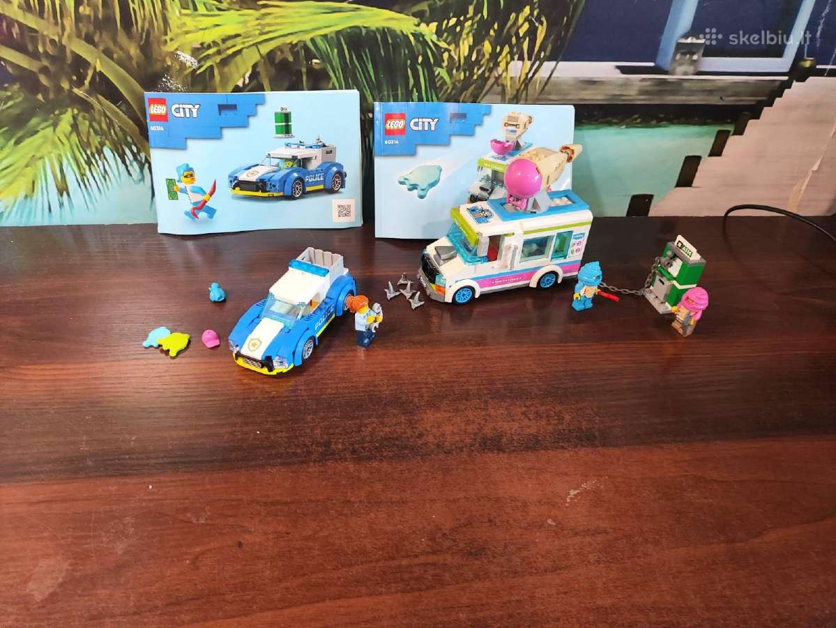Lego City 60314 Ledų sunkvežimio policijos gaudynė - nuotraukos Nr. 4