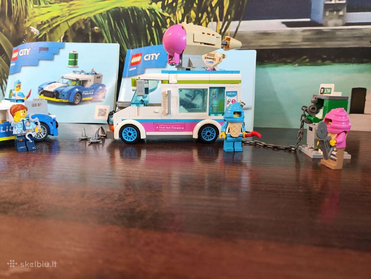 Lego City 60314 Ledų sunkvežimio policijos gaudynė - nuotraukos Nr. 5