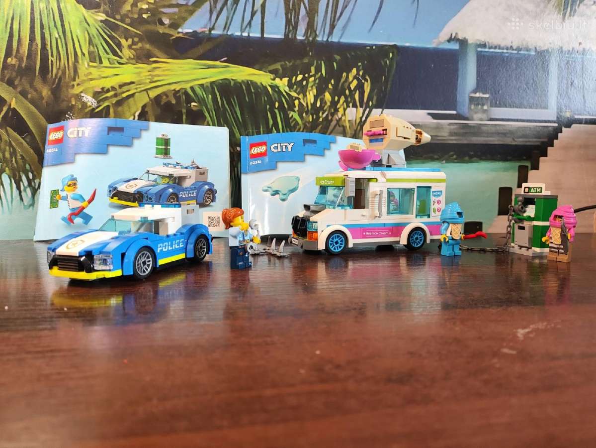 Lego City 60314 Ledų sunkvežimio policijos gaudynė - nuotraukos Nr. 6