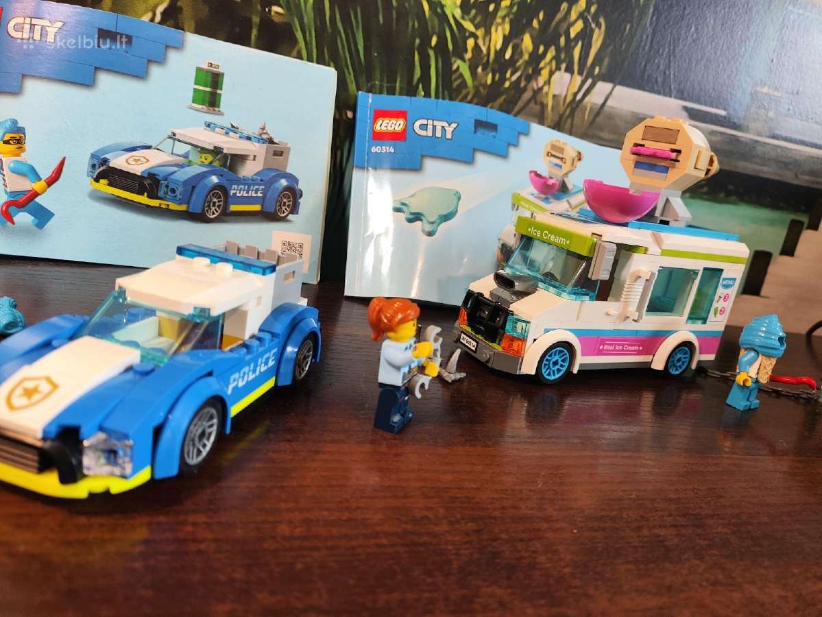 Lego City 60314 Ledų sunkvežimio policijos gaudynė - nuotraukos Nr. 7