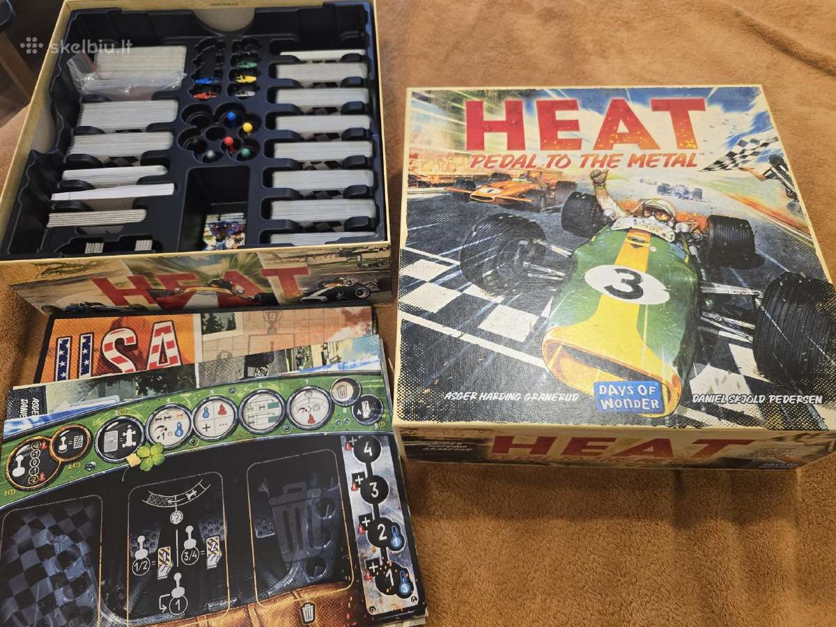 Heat pedal to the metal.