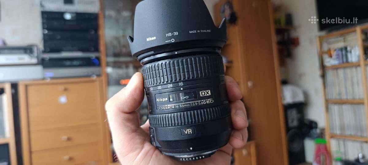 Nikon af snikkor 16-85mm dx vrw