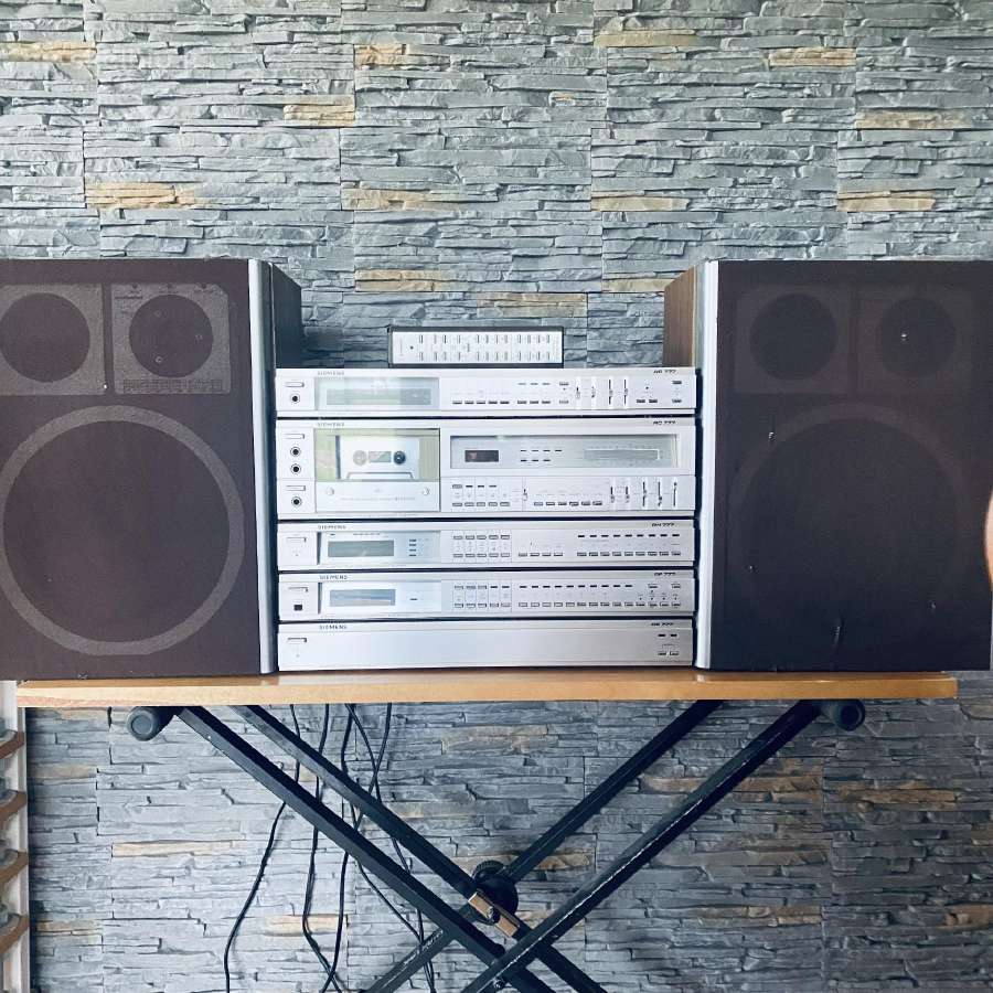 Vintažinis muzikinis centras Siemens-777 - nuotraukos Nr. 2