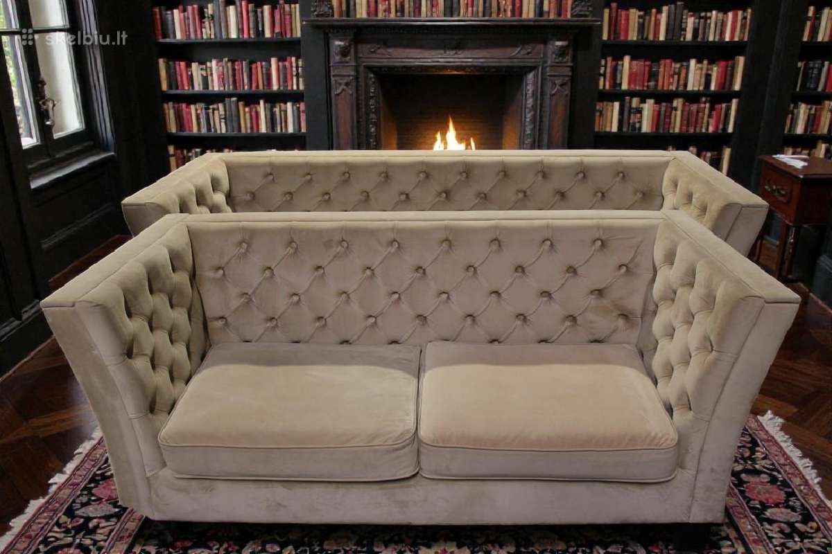 Natūralios odos sofa su miegojimo funkcija - nuotraukos Nr. 16