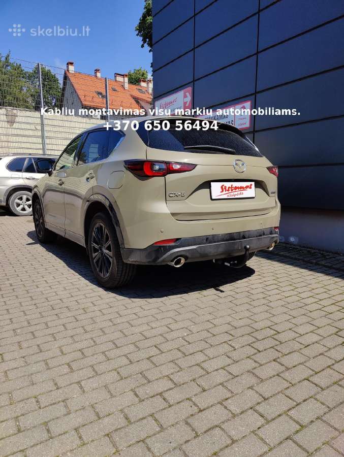 Automobilių vilktys, kabliai (farkopai)
