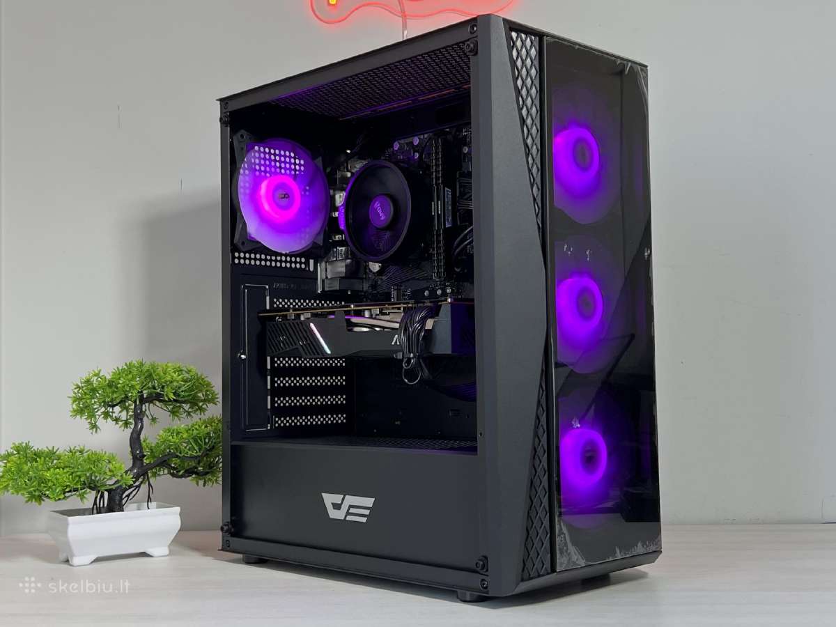 Zaidimu kompiuteris -R5 5500 Rx 5700 RAM 16gb