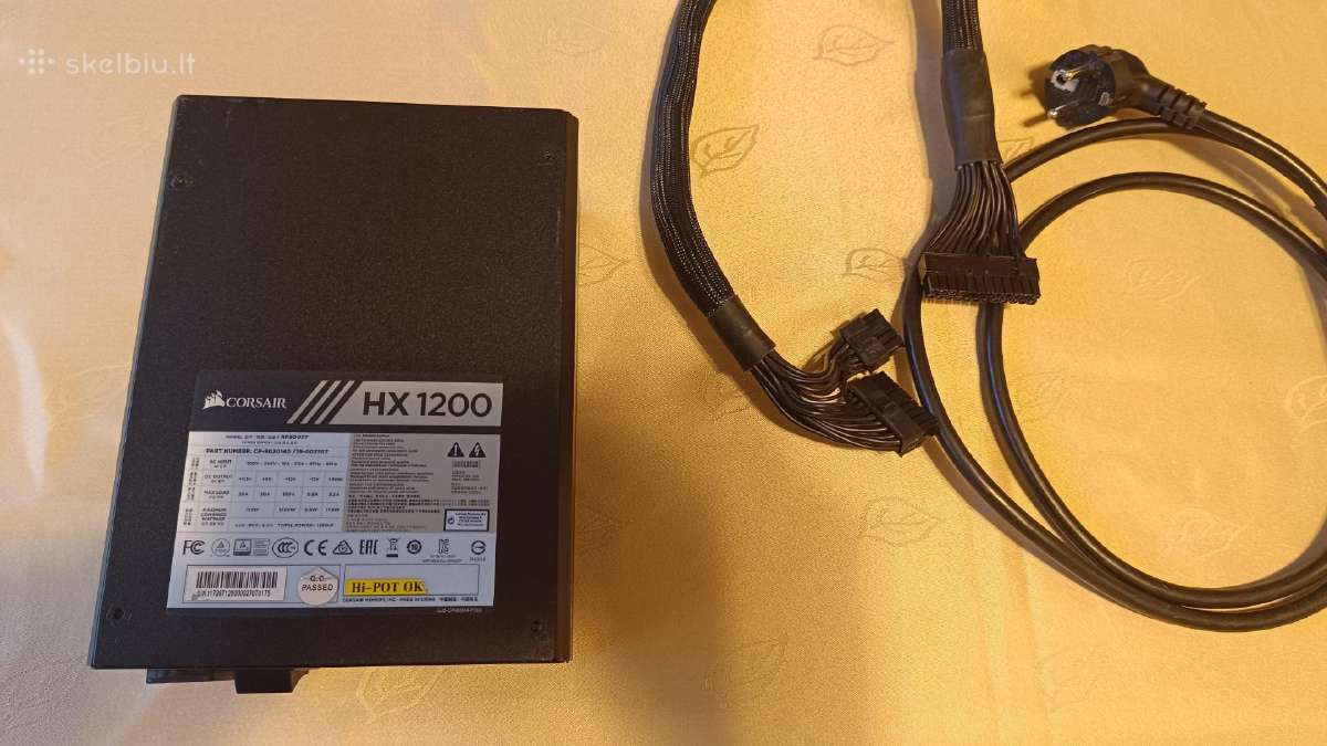 Corsair Hx 1200 - nuotraukos Nr. 5