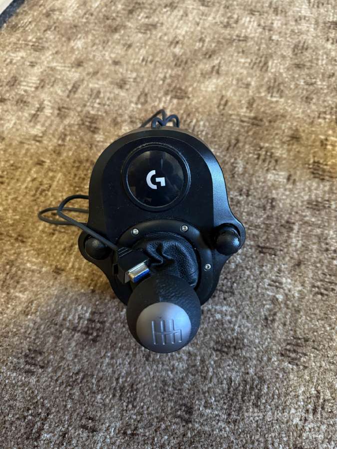 Logitech g29 vairas + shifteris - nuotraukos Nr. 2