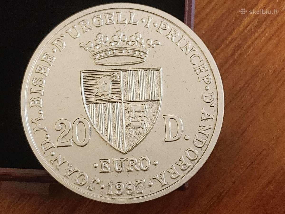 Andorra, 20d - 1997 - auksas/sidabras - nuotraukos Nr. 2
