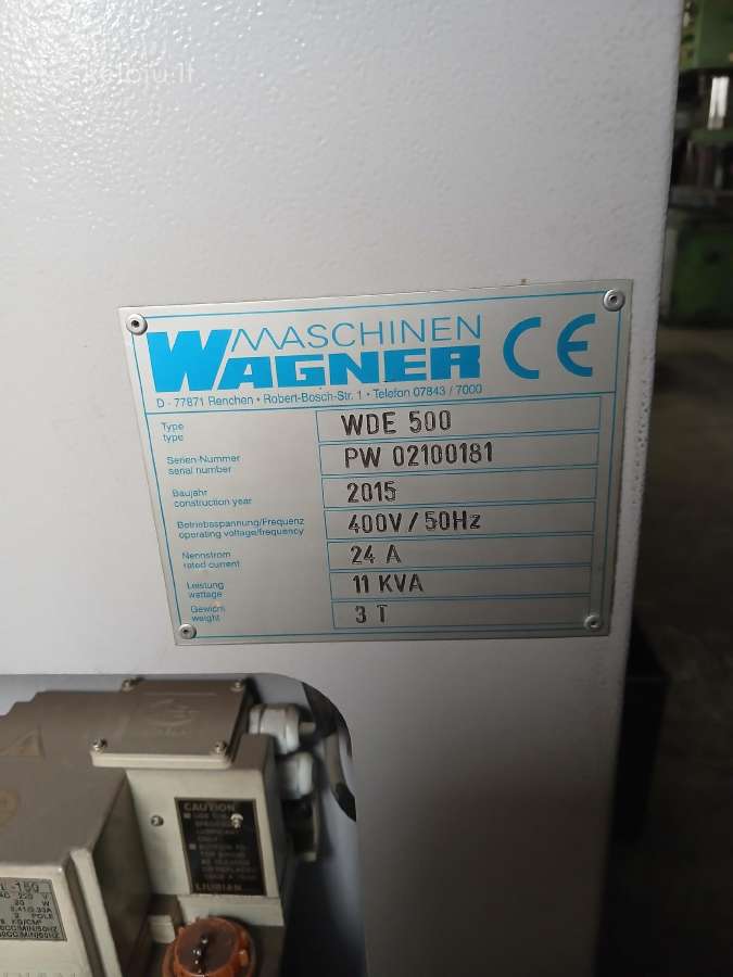 CNC tekinimo staklės Wagner Wde 500 - nuotraukos Nr. 3