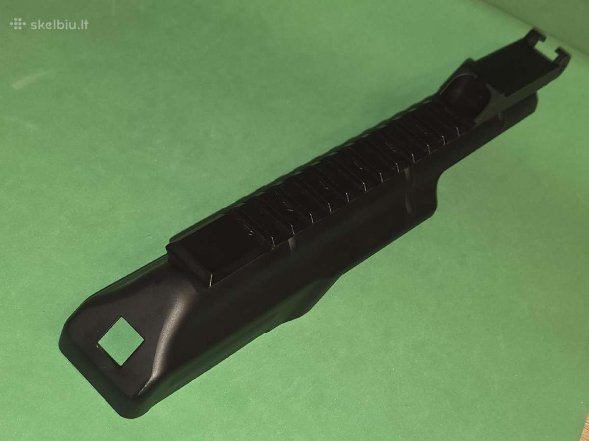 Aks-74u airsoft dust cover with rail
