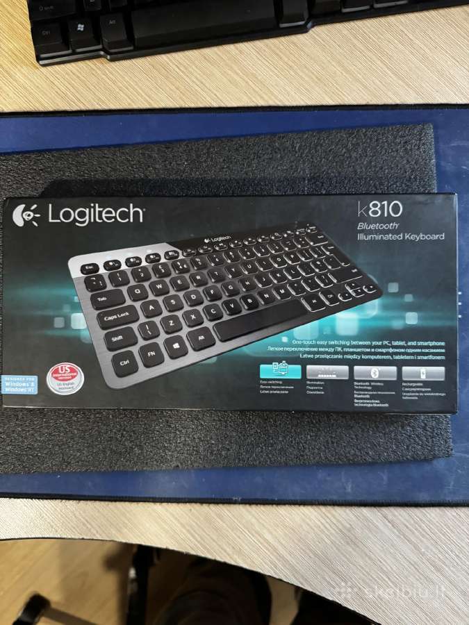 Belaidė klaviatūra Logitech k810