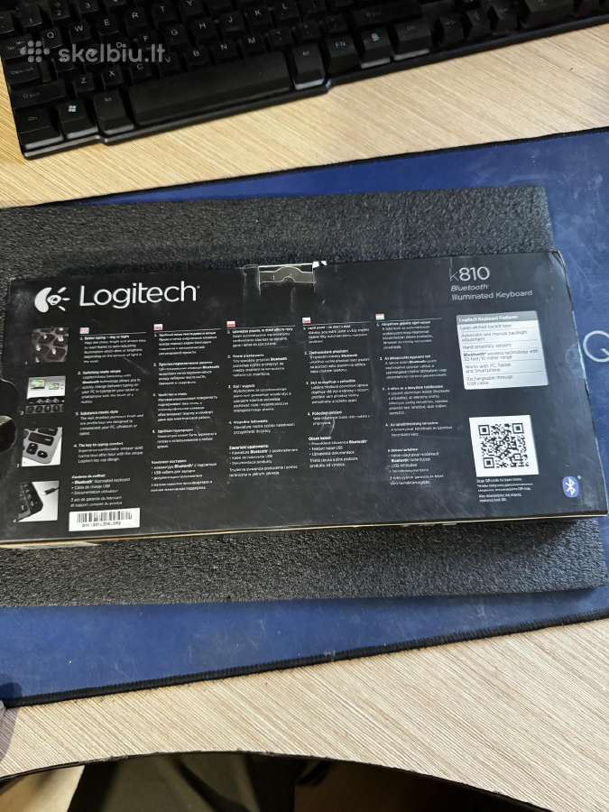 Belaidė klaviatūra Logitech k810 - nuotraukos Nr. 2