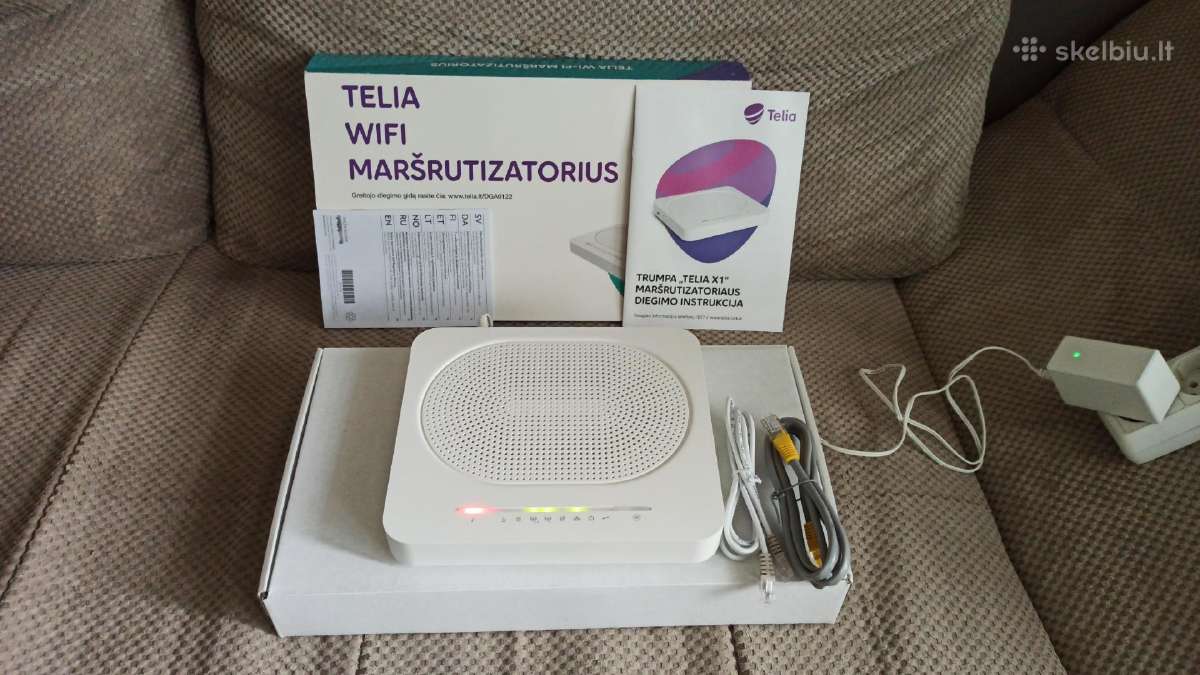 Telia X1 / Technicolor Dga0122 Maršrutizatorius
